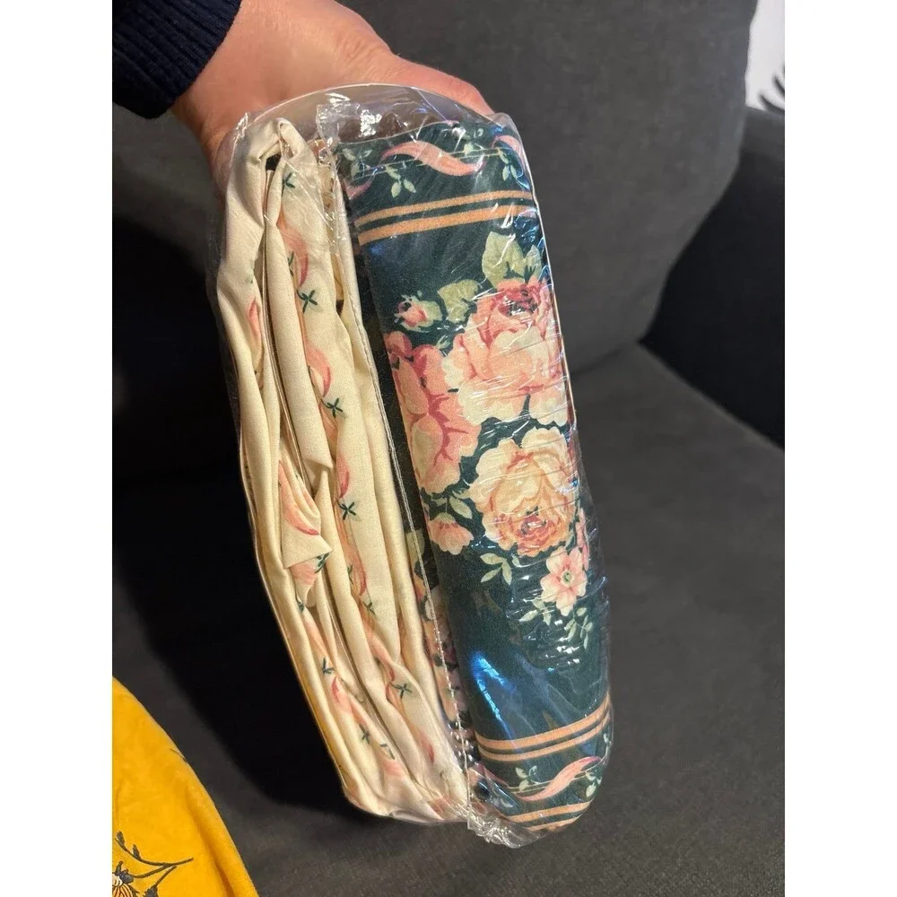 Dreamstyles vintage Trianon floral 4 piece queen sheet set cottagecore rose nwt